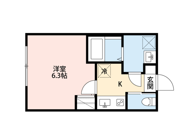 【間取り】 | Crecia二宮