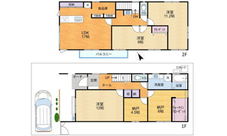 【間取り】 | 広島市安佐南区祇園６丁目