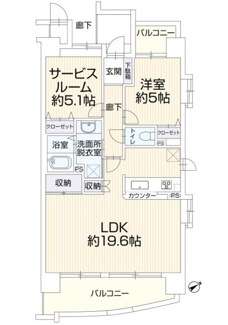 【間取り】 | アステージ大手町