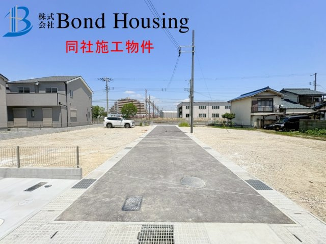 全7区画　3方角地　二見町東二見　B号棟　新築戸建の外観：施工例