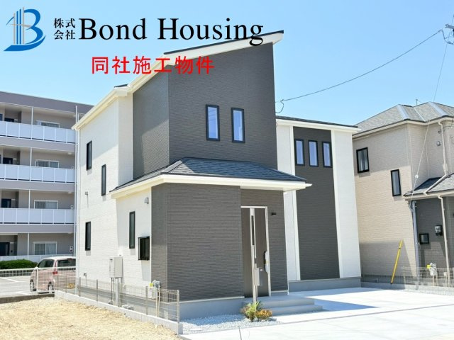 全7区画　3方角地　二見町東二見　B号棟　新築戸建の外観：施工例