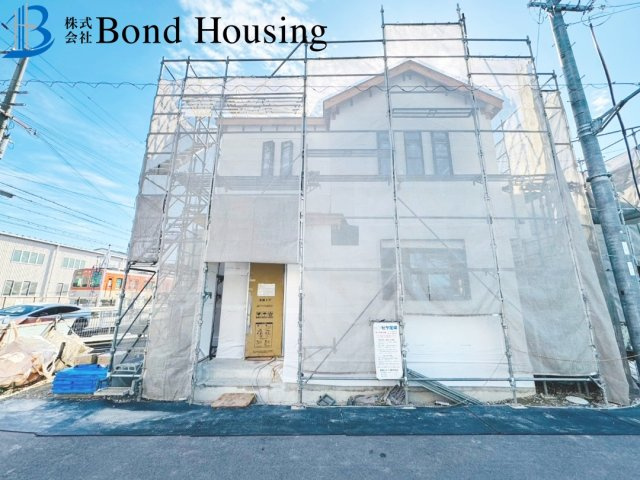 全7区画　3方角地　二見町東二見　B号棟　新築戸建の外観