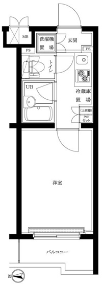 【間取り】 | ルーブル蒲田本町