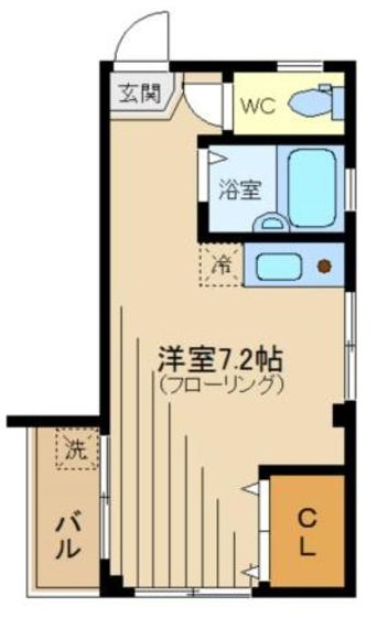 ベルフレールの間取り