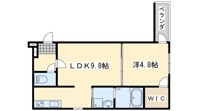 【間取り】 | フジパレス南海貝塚駅西2番館