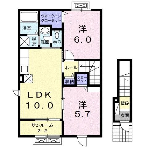 モンテピエールの間取り
