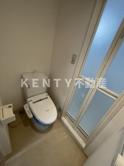 【トイレ】 | 第６朝日ビル | 落ち着いた色調のトイレです