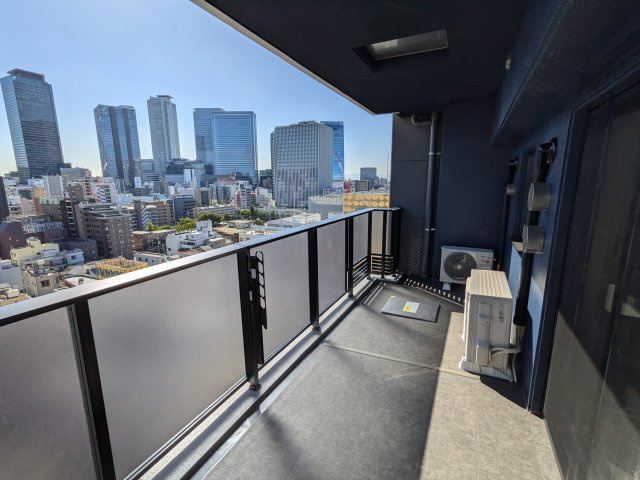 グランパセオ名駅那古野のバルコニー