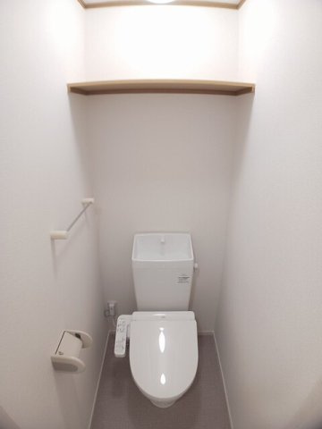 ピュアティ壱番館のトイレ|コンパクトで使いやすいトイレです
