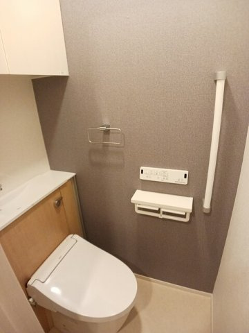 メゾン・プラチナのトイレ|シンプルで使いやすいトイレです