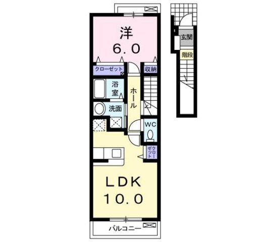 プリシラの間取り
