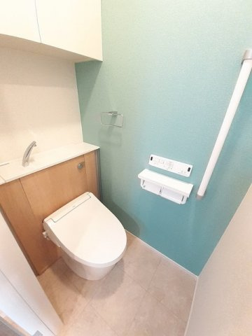 モデルノカーサＹのトイレ|清潔感のあるトイレです