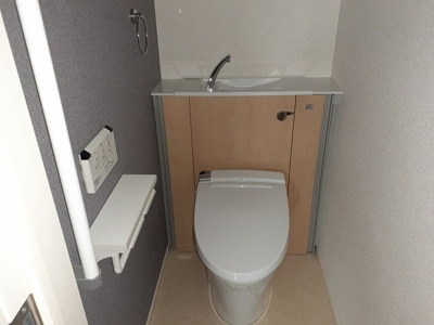 【トイレ】 | ザ・ビレッジグリーン飾東 | 落ち着いたトイレです