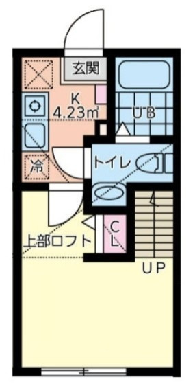 グローリーレジデンス拝島の間取り