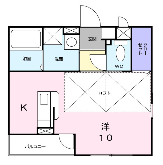 ソレイユ・ル・ヴァンの間取り|間取図