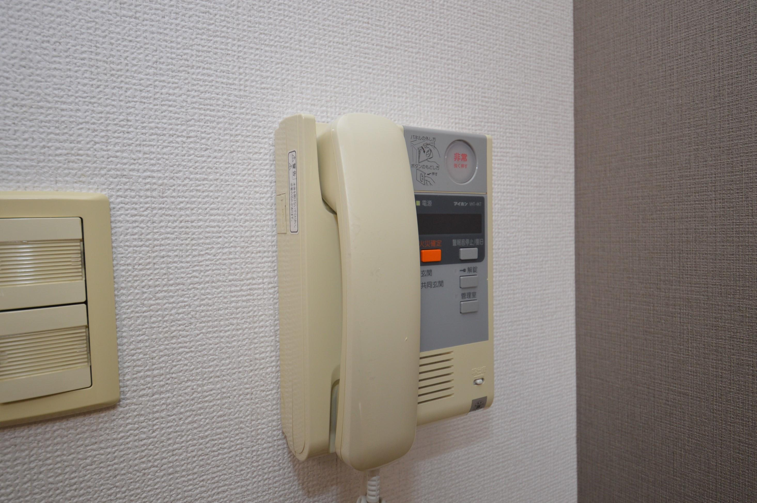 グランディール壱番館のセキュリティ|（参考）他室の写真を使用しています。現況優先となります。
