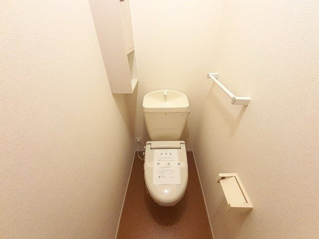 【トイレ】 | メゾンウィズⅡ | 落ち着いた色調のトイレです