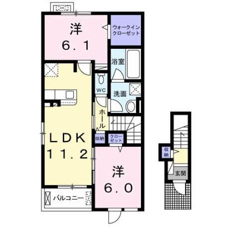 【間取り】 | リバーサイドヴィラⅠ