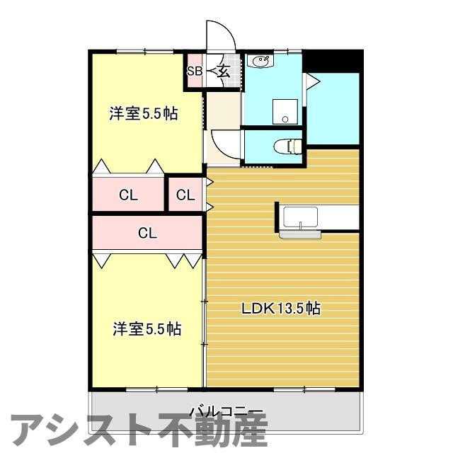 ユーミーTRM24の間取り