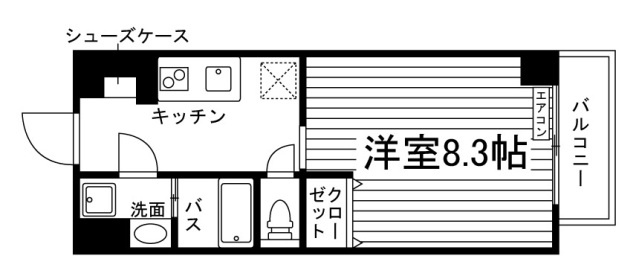 GranMate岡山奉還町の間取り