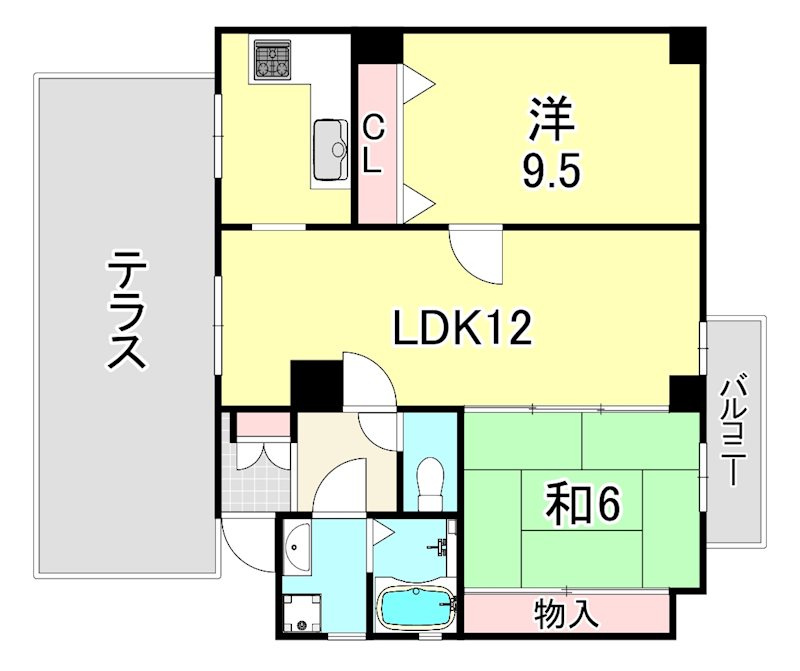 りりぱっとはうすの間取り