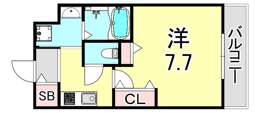 スプランディッド甲子園の間取り