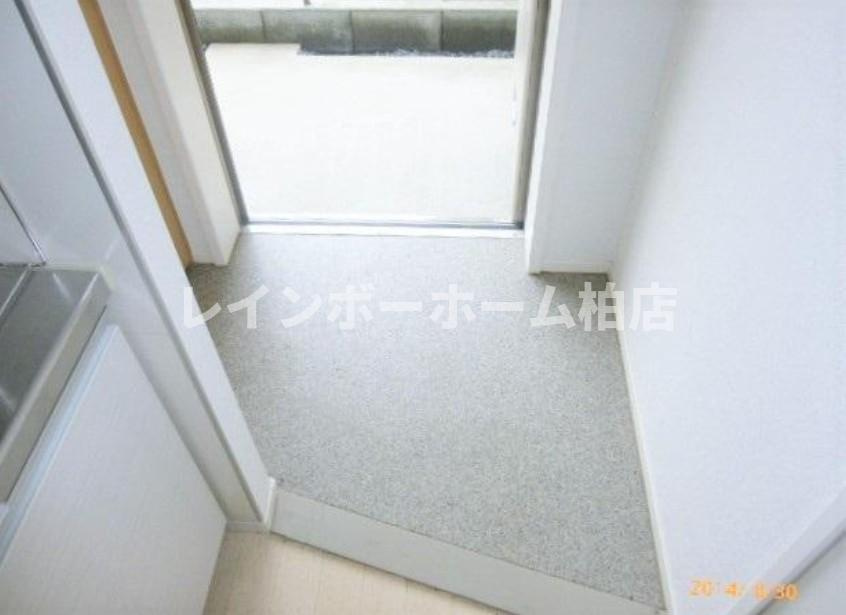 仲介手数料（賃料の1.10ヵ月）の50％OFF対象物件！の玄関|収納もある玄関です
