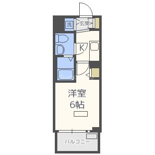 プレサンス松屋町グレースの間取り