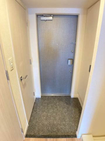 プレサンス谷町九丁目ディセオの玄関