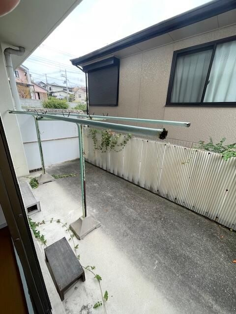 メゾン大塚のバルコニー