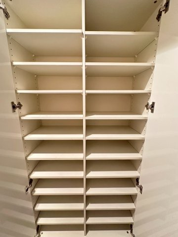 アルページュ西新の収納