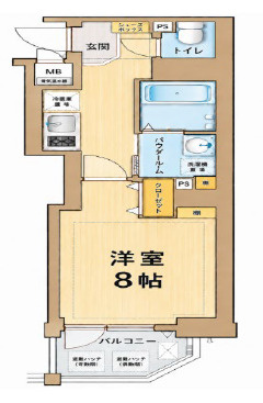 エスライズ天満橋の間取り