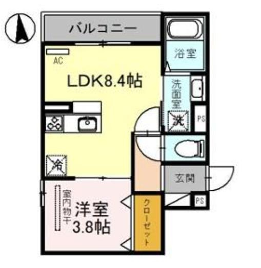 The　Crossの間取り