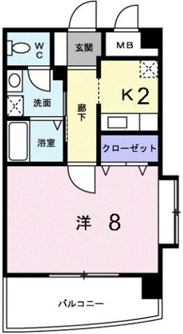 フィオーレ　ジュネスの間取り
