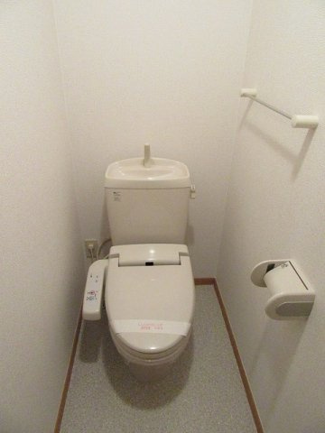セントラルヒルズのトイレ|落ち着いた色調のトイレです
