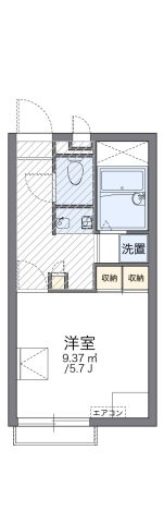 レオパレスマロウの間取り