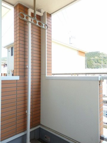 セレーノ　Ｈのバルコニー|陽当たり良好なバルコニーです