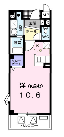 セントラル　ヴィレッジの外観|間取図