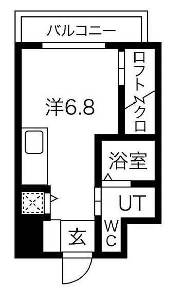コーラルポワント難波WESTの間取り