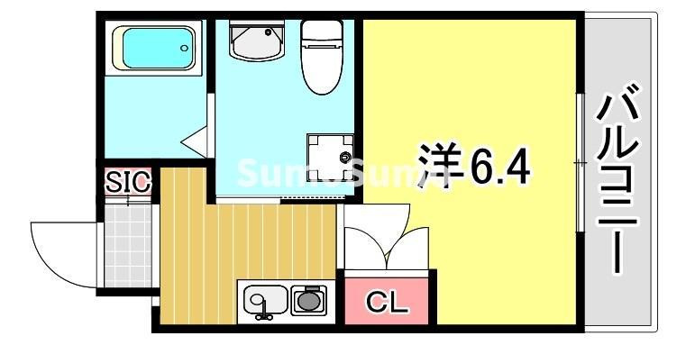 グレイスシャトー王子の間取り