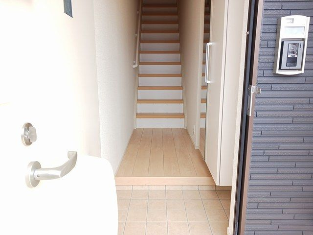 アニューやぶなみⅠの玄関