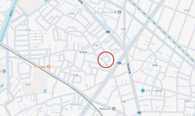 高砂市伊保崎4丁目 第3　　山陽電鉄「伊保駅」徒歩9分の地図