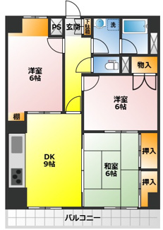 【間取り】 | ピジョン田園