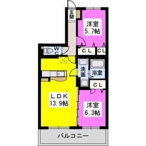 【間取り】 | Felice Nagakuni