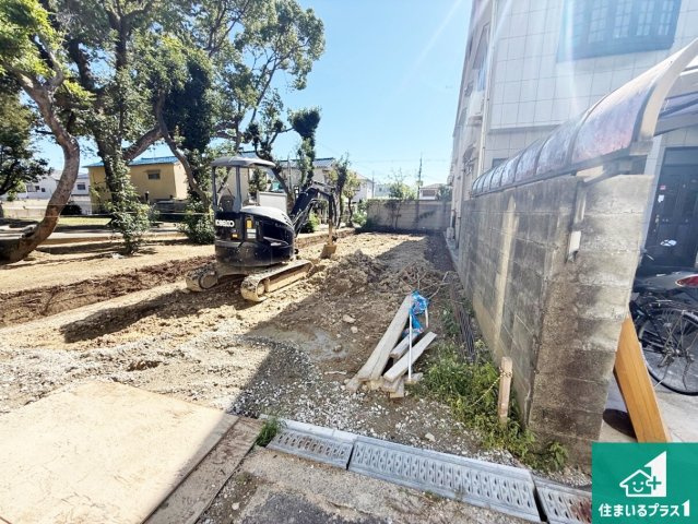 ◆松原市一津屋　第2期　新築一戸建ての外観|現在建築中！落ち着いた街並みで新生活を始めることが出来そう！周辺の物件も併せてご紹介させて頂きます！