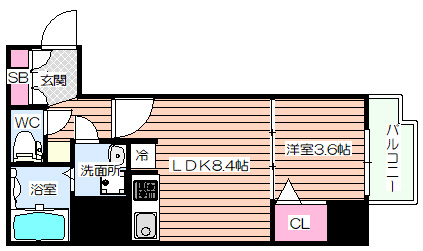 【間取り】 | メインステージ大阪ノースゲートⅡ