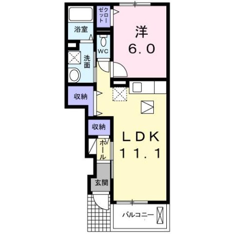 キャトルセゾンの間取り