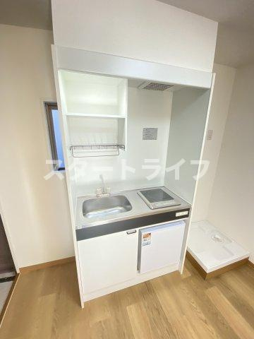 大阪市淀川区木川東１丁目の賃貸マンションのキッチン