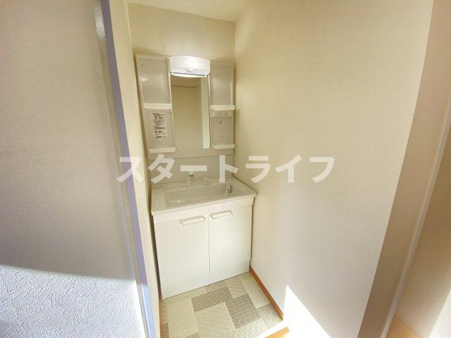 大阪市淀川区木川東１丁目の賃貸マンションの洗面所