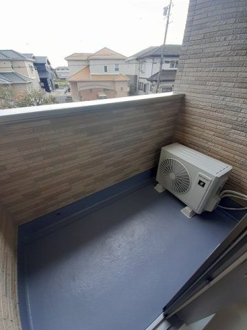 クレールすぎやま　Ⅱのバルコニー